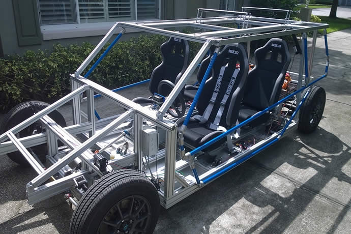 Atticus robot: Aluminium electric cars for the mass market