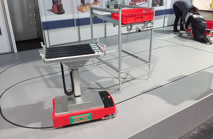 Automated guided vehicle system for SMEs