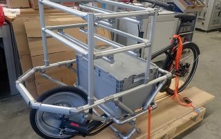 Industries 61 A bike, child carrier and logistics workhorse in one
