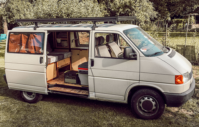 An aluminium roof rack – a must-have for your vw camper van