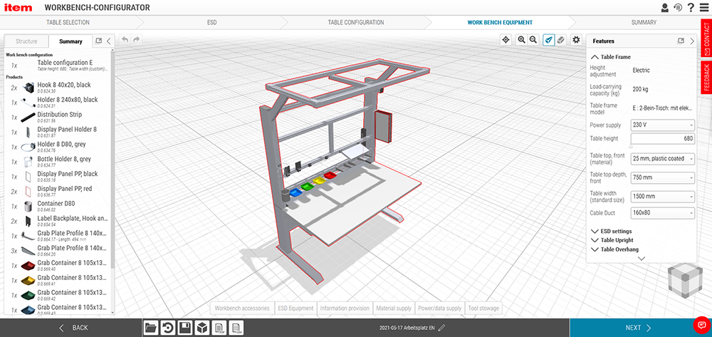 Wbs configurator sneak peek