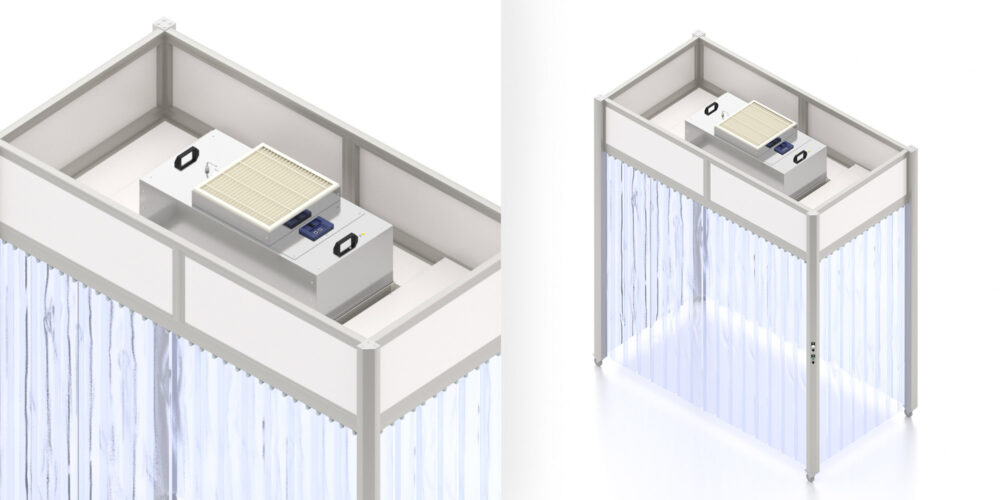 Cleanroom tents